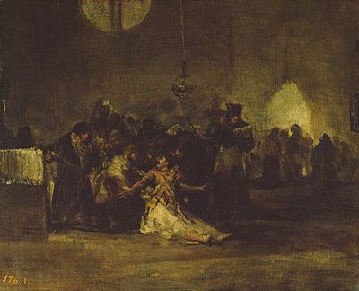 The Exorcism by Francisco de Goya